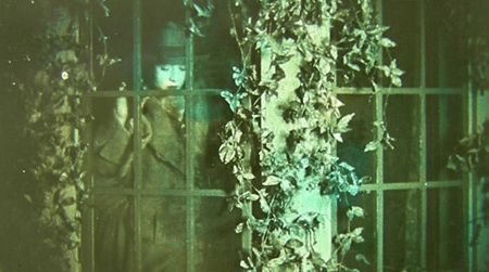 It's tempting to find hints of Hitchcock's future style in the set design and lighting for The White Shadow.