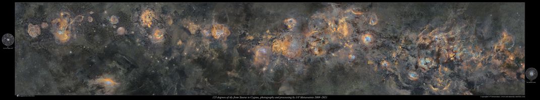 Mosaic image of Milky Way galaxy