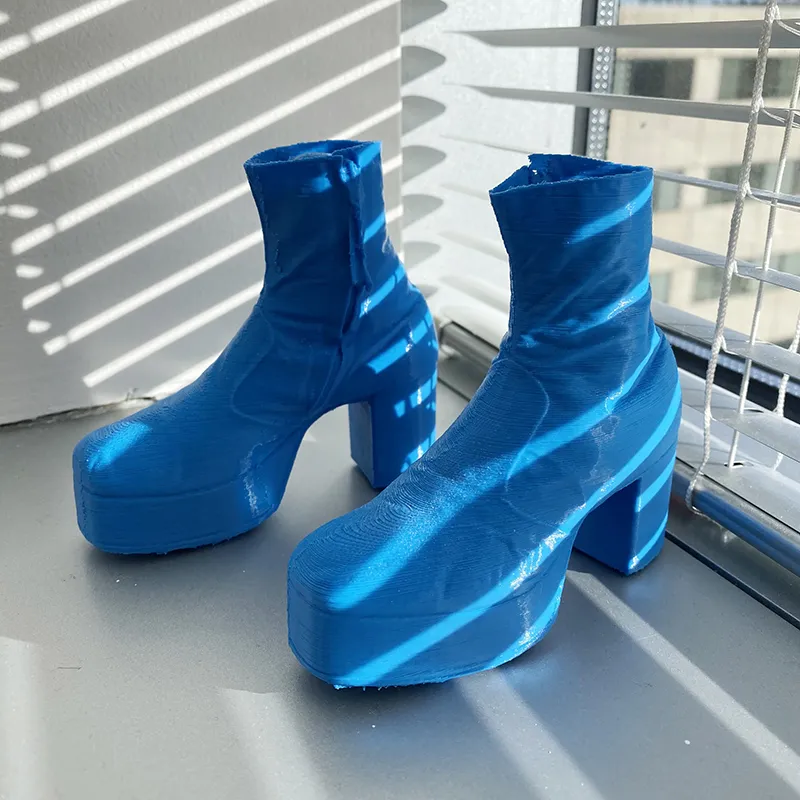 Wiz boots 3-D print