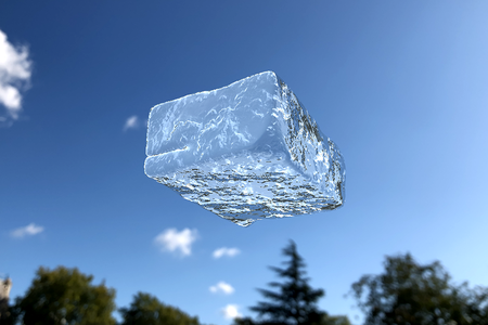 Those who missed the site-specific version of artist Koo Jeong A's density can now conjure it up at home, hovering over the couch or floating over their beds.