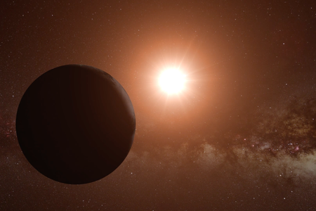 Artist's conception of Proxima b orbiting its red dwarf star. Now we know of two planets around Proxima Centauri.