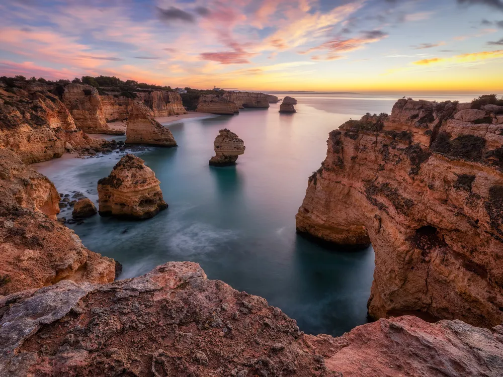 the coast of Algarve
