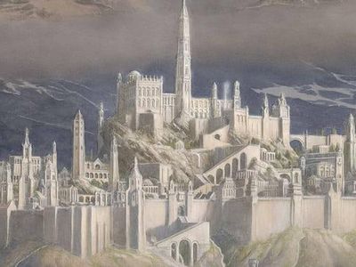 Official cover art for "The Fall of Gondolin"