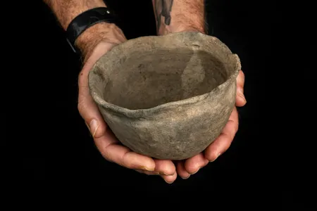 The pot was unearthed by University of Florida students this spring.