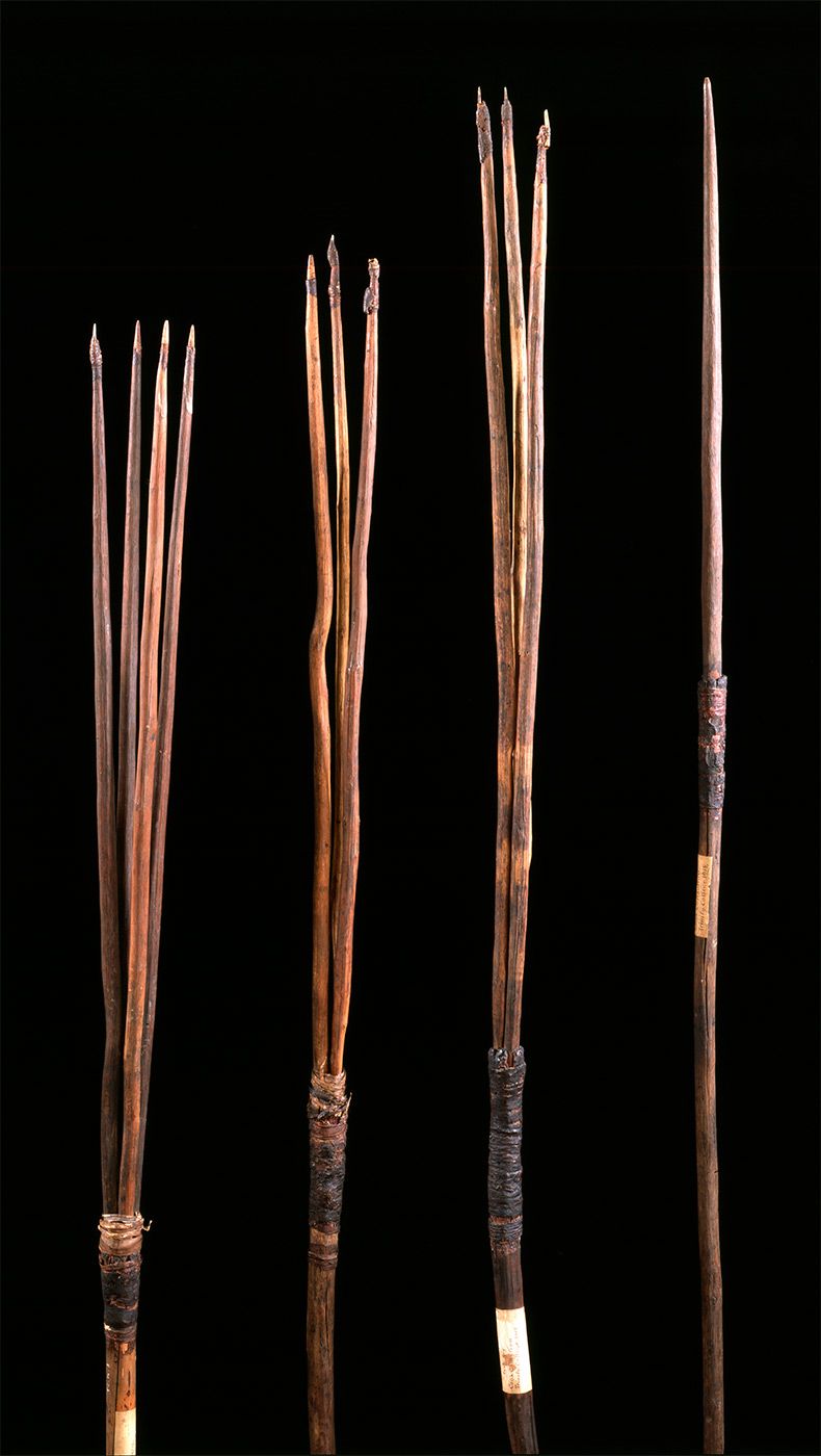 Four Kamay spears