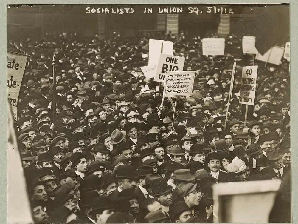 Socialists in Union Square, N.Y.C.