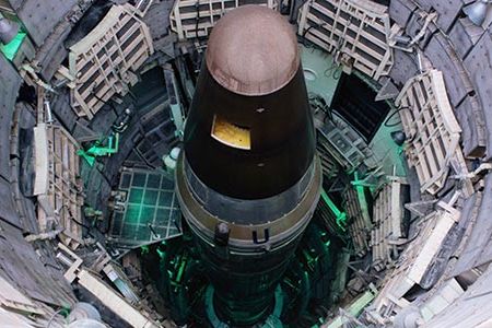 Visitors to the missile museum may touch a Titan II, which stands 103 feet tall.