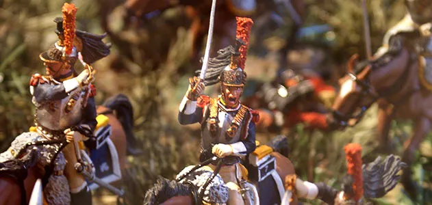 Napoleonic calvary charge
