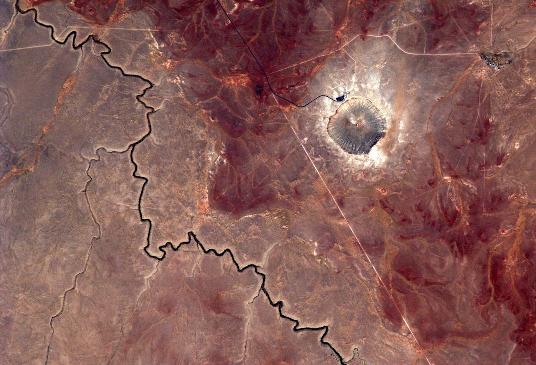 Arizona still bears the 37-mile-wide scar from a 160-foot asteroid.