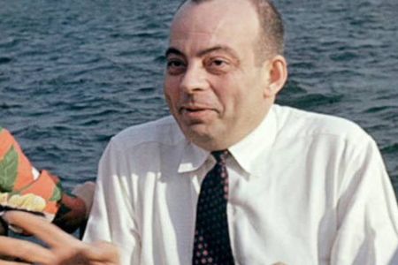 Antoine de Saint-Exupery in Montreal, Canada in May 1942.