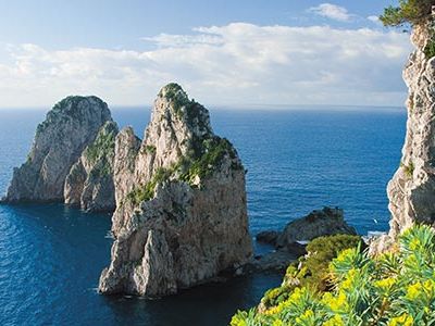Capri Faraglioni pinnacles