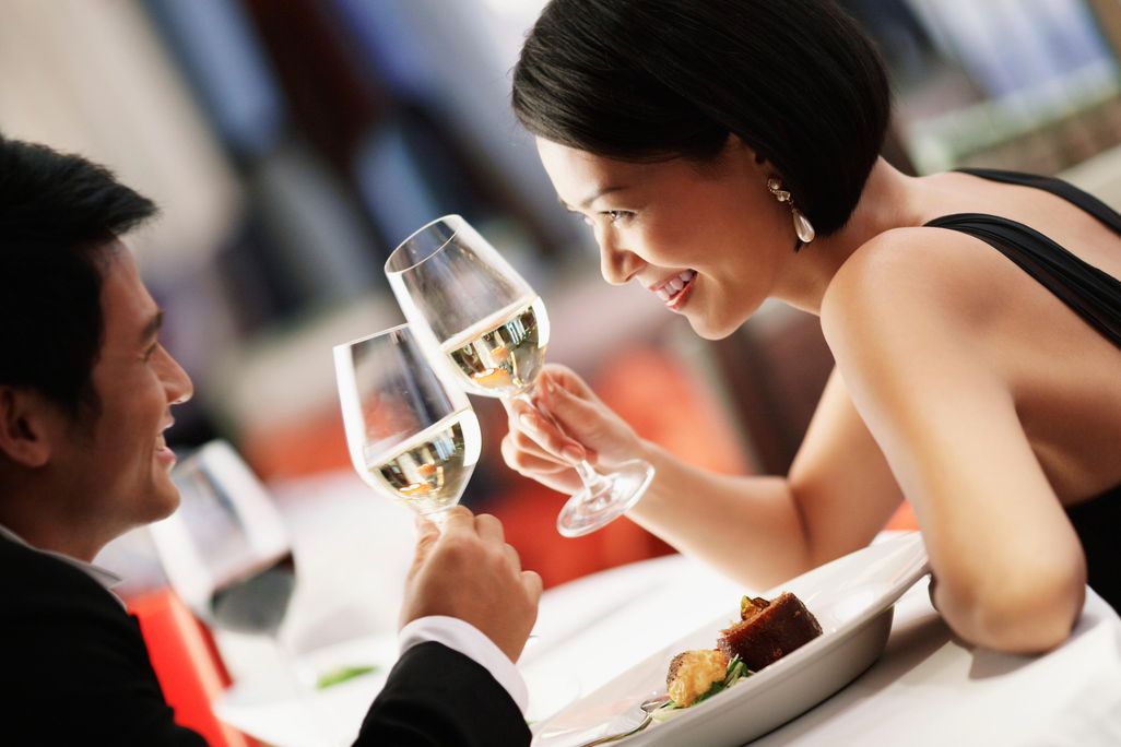 romantic dinner