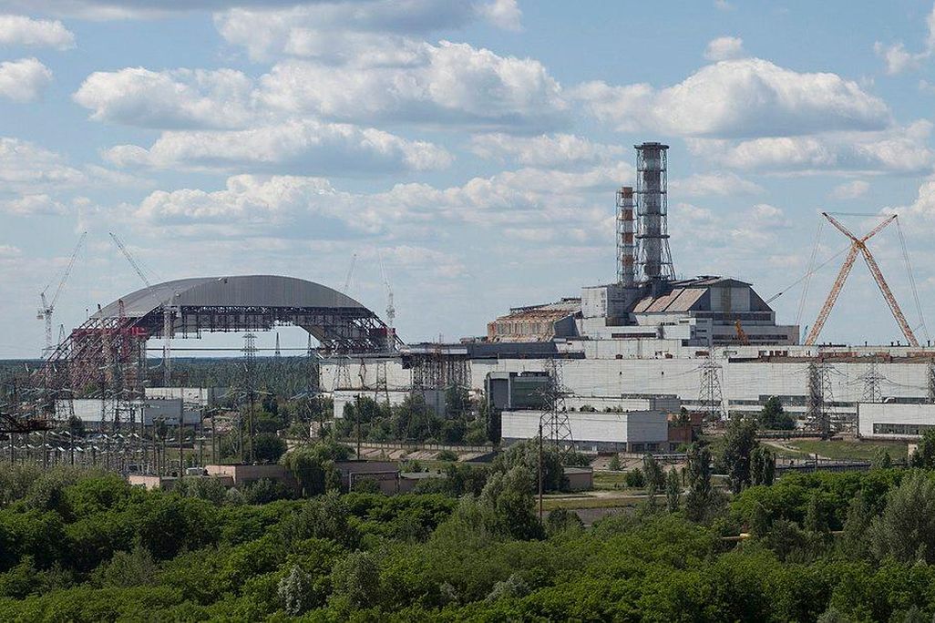 A photo of the Chernobyl Nuclear Power Plant in Ukraine taken in2013