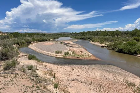 The Rio Grande in central New Mexico