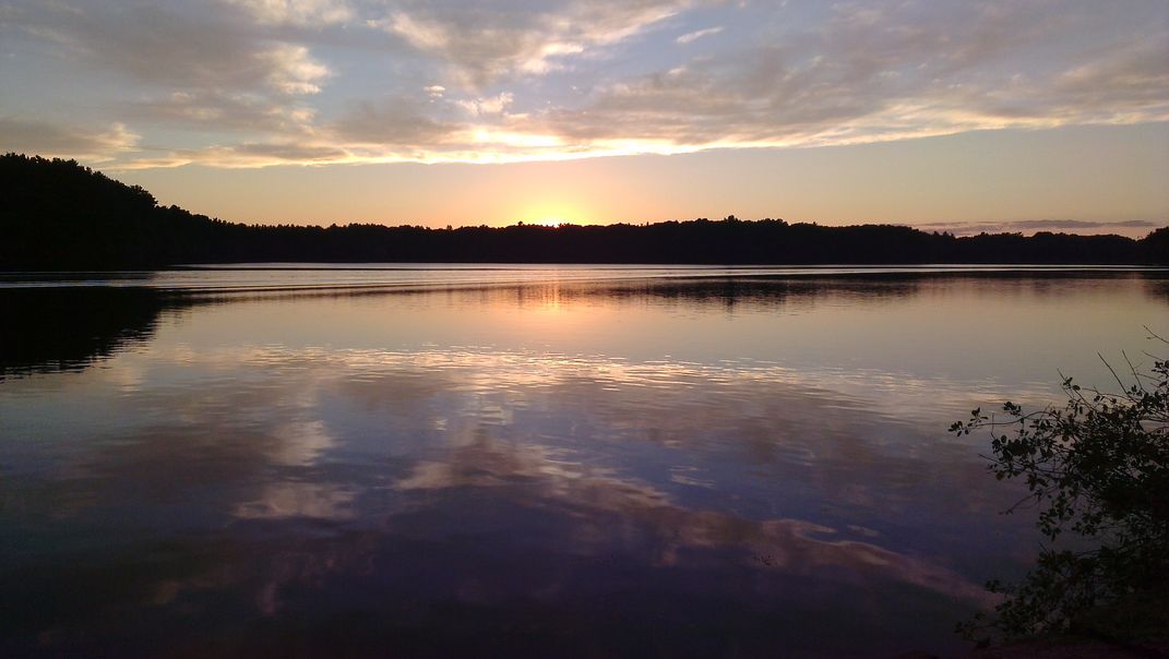 Breezy Summer Evening Near The Lake 