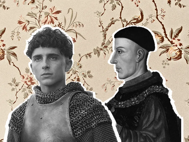 The King Henry V Netflix graphic