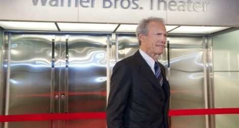 Clint Eastwood at the opening of the Warner Bros. Theater