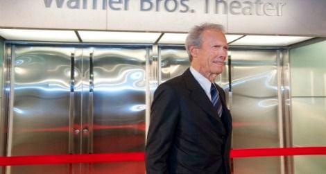 Clint Eastwood at the opening of the Warner Bros. Theater