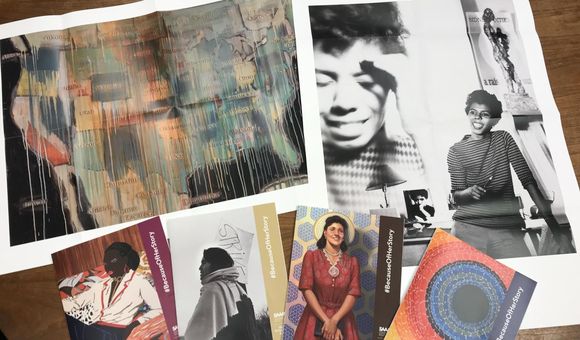 Brochures featuring artists from SAAM and NPG highlighting women in our collections. 