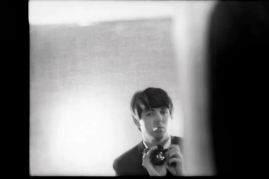 Self-portraits in a mirror. Paris, 1964 © 1964 Paul McCartney