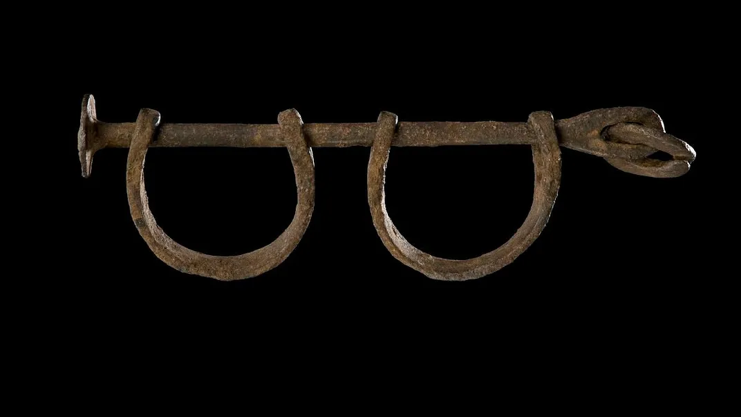 Shackles used in Transatlantic Slave Trade
