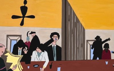 Jacob Lawrence’s 1941 Bar and Grill depicts the reality of segregation of the Jim Crow South, a new experience to the Harlem artist.