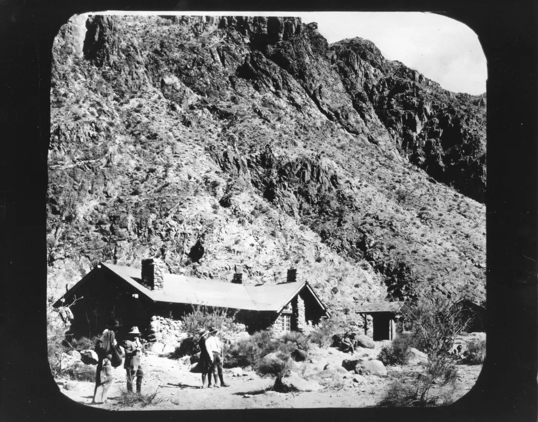 Phantom Ranch canteen in 1922