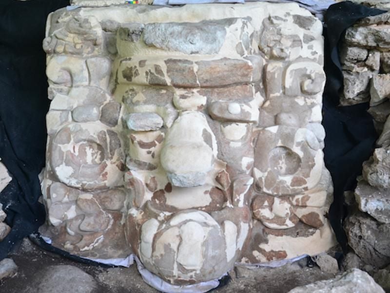 Human-sized Maya mask found in Yucatan Peninsula