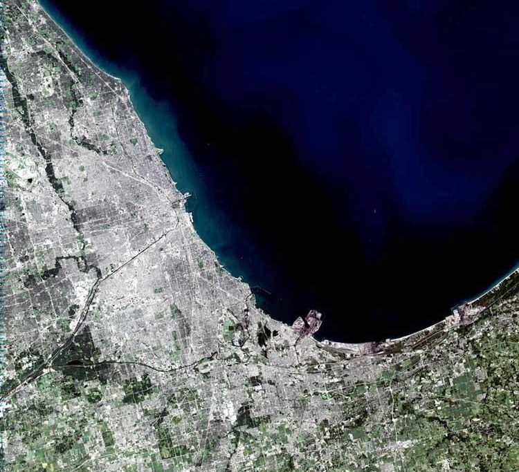 Chicago Landsat