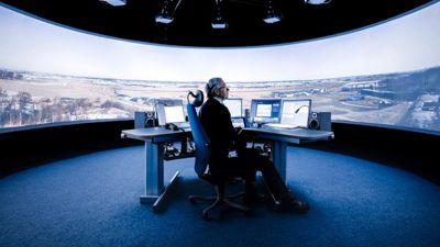 The r-TWR remote air traffic control center