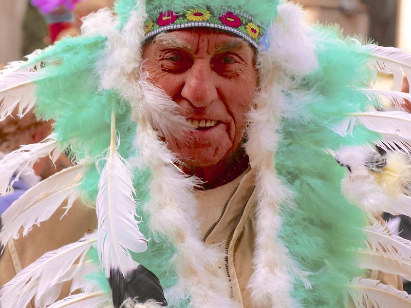 A Native American in New York's Easter Parade Smithsonian Photo Contest Smithsonian Magazine