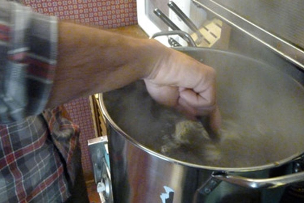 Boiling the wort