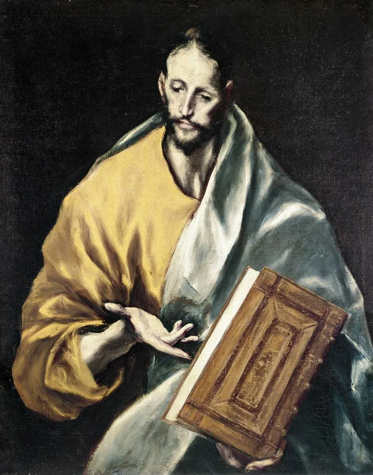 A 1609 painting of St. James the Younger by Spanish artist El Greco