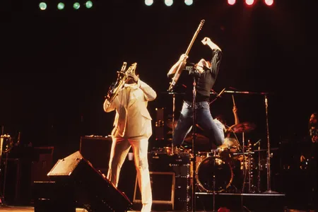  Clarence Clemons and Bruce Springsteen, Cleveland, Ohio by David Gahr, 1977