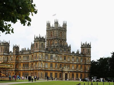 For one night, the real Downton Abbey, Highclere Castle, is opening its doors to overnight guests