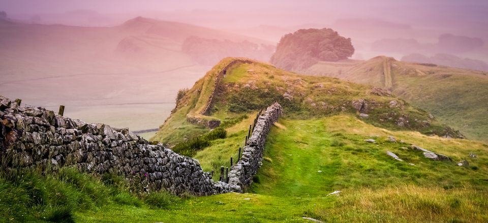  Mist over Hadrian's wall 