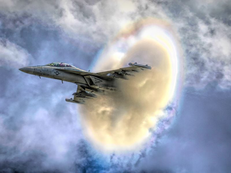 F18 Super Hornet High Speed Vapor Cone | Smithsonian Photo Contest ...