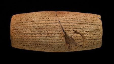 The Cyrus Cylinder is sometimes called the oldest declaration of human rights. See it on display and hear its story on Tuesday at the Sackler Gallery.