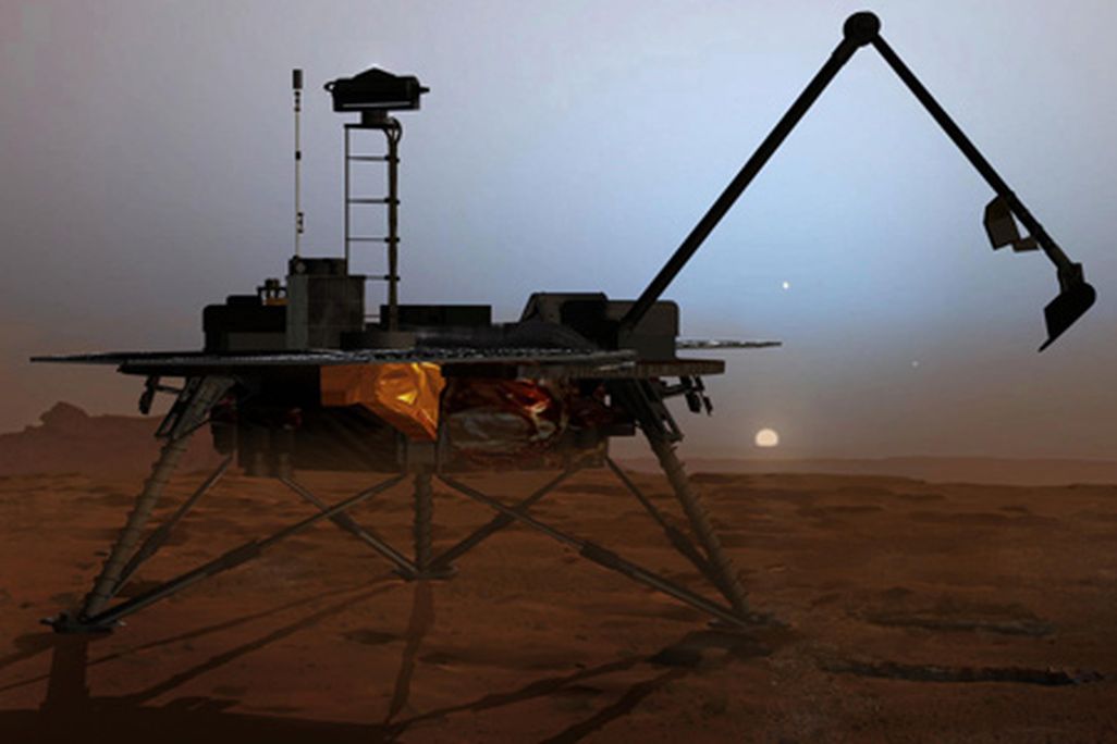 The Phoenix lander