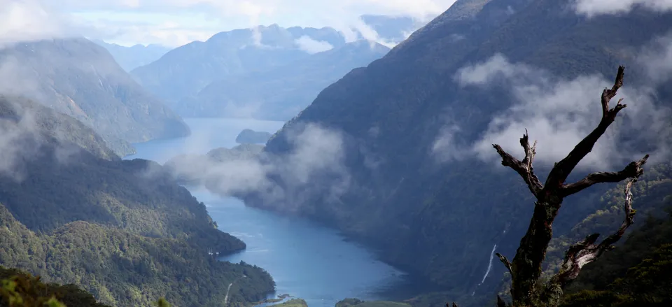  View of the dramatic Doubtful Sound 