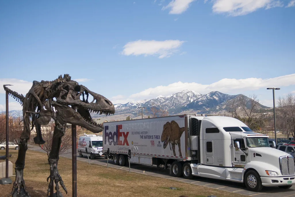 T rex truck