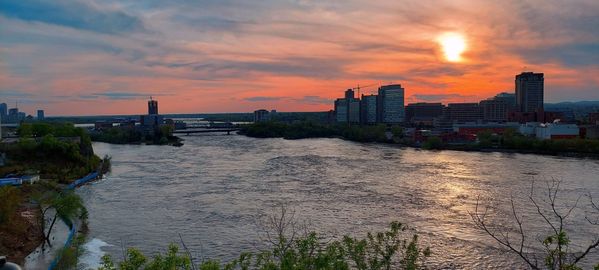Sunset on Ottawa River thumbnail