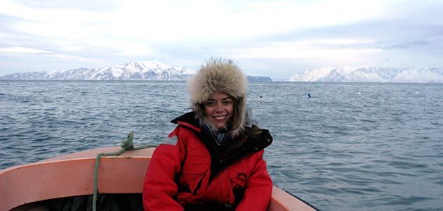 Abigail Tucker in Greenland