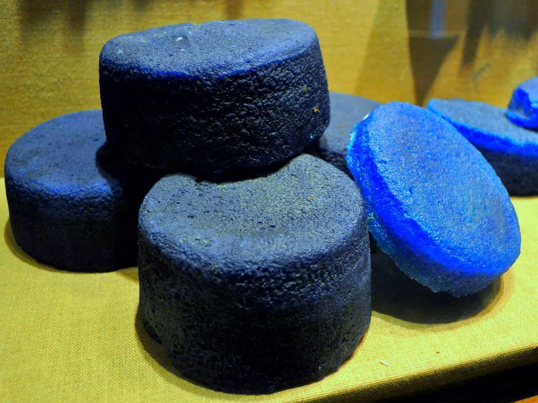 Blue Glass Ingots