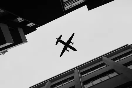Reykjavik Domestic Airport is located just a mile from the city center, so when planes fly in and out, passengers get a close view of buildings below.&nbsp;