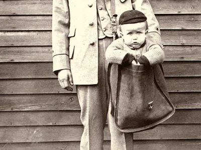 A Brief History of Children Sent Through the Mail image