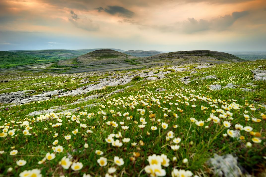 Landscape of the Burren 