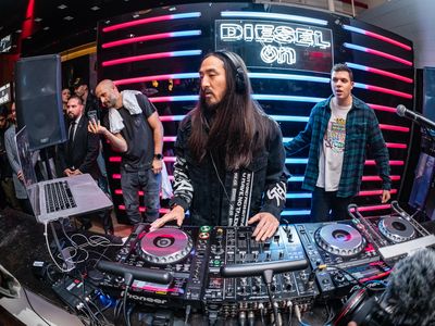 “I love all kinds of music and I really just want to continue to stretch my hands wide open, hold hands with other artists, and build these bridges, and just to be able to create new lanes of music,” says Steve Aoki, whose equipment recently went on view at the Smithsonian.

