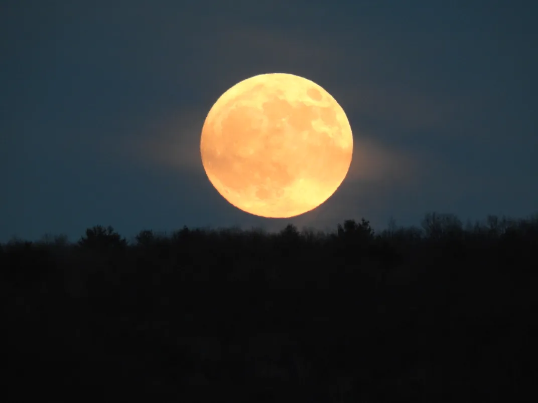 November Full Beaver Moon rise Smithsonian Photo Contest