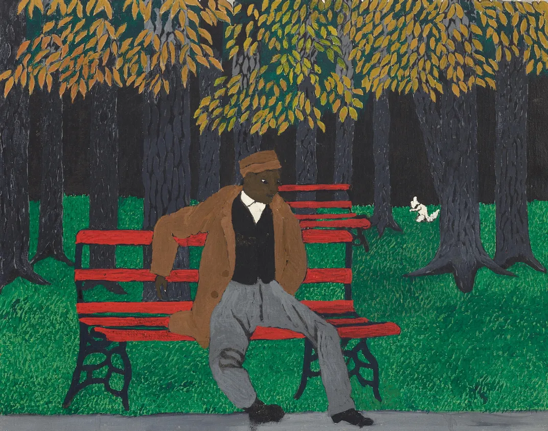The Park Bench, Horace Pippin
